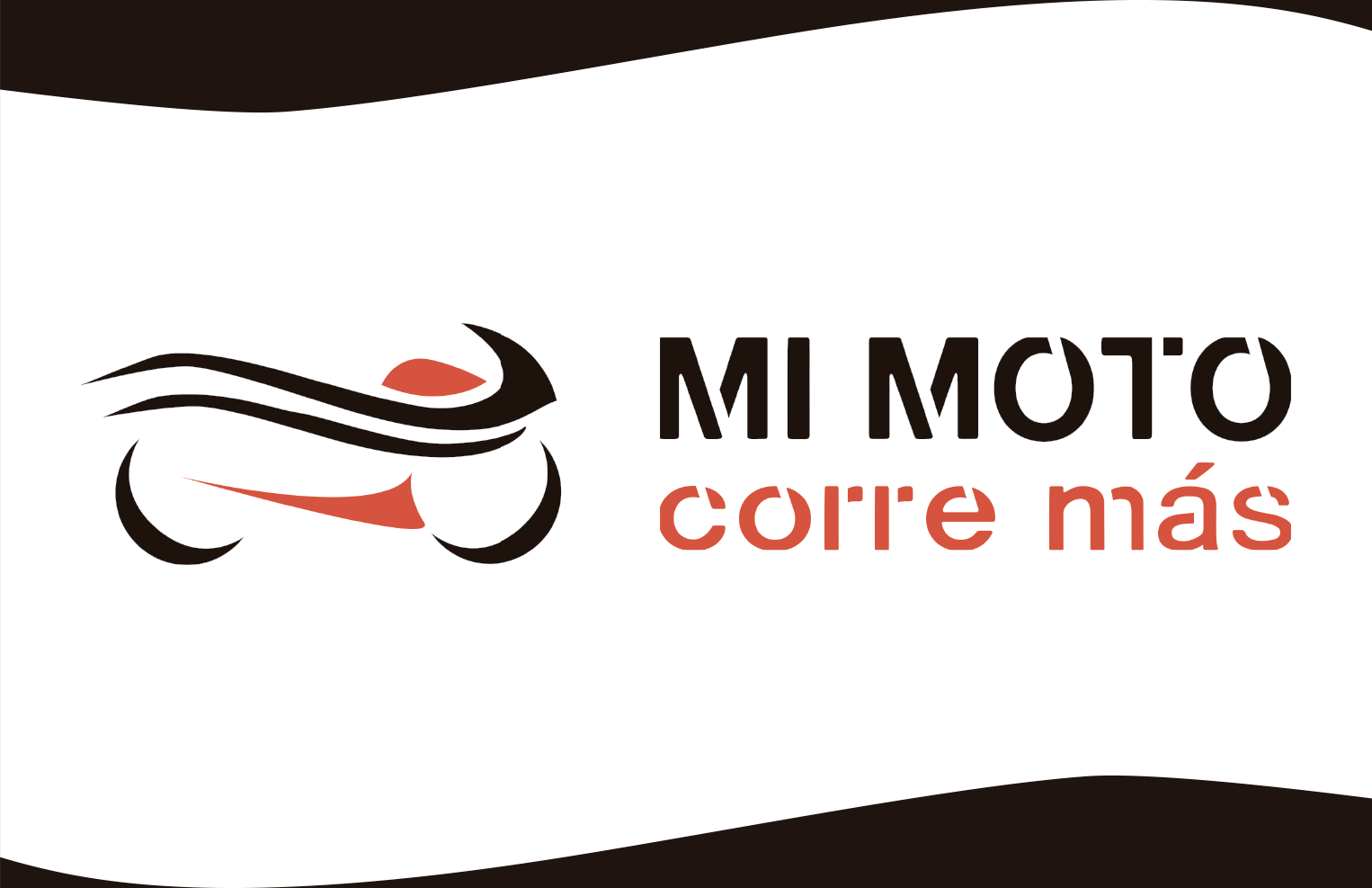 Cara A de la tarjeta de visita de Mi Moto corre más.