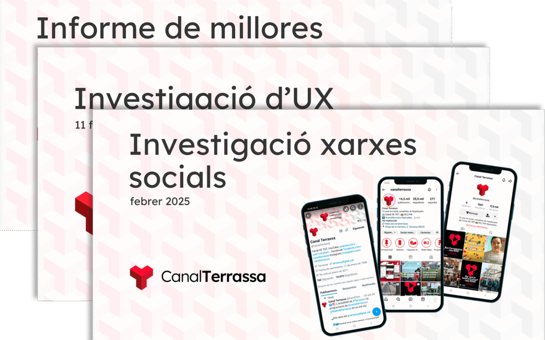 Investigaciones para web y redes sociales