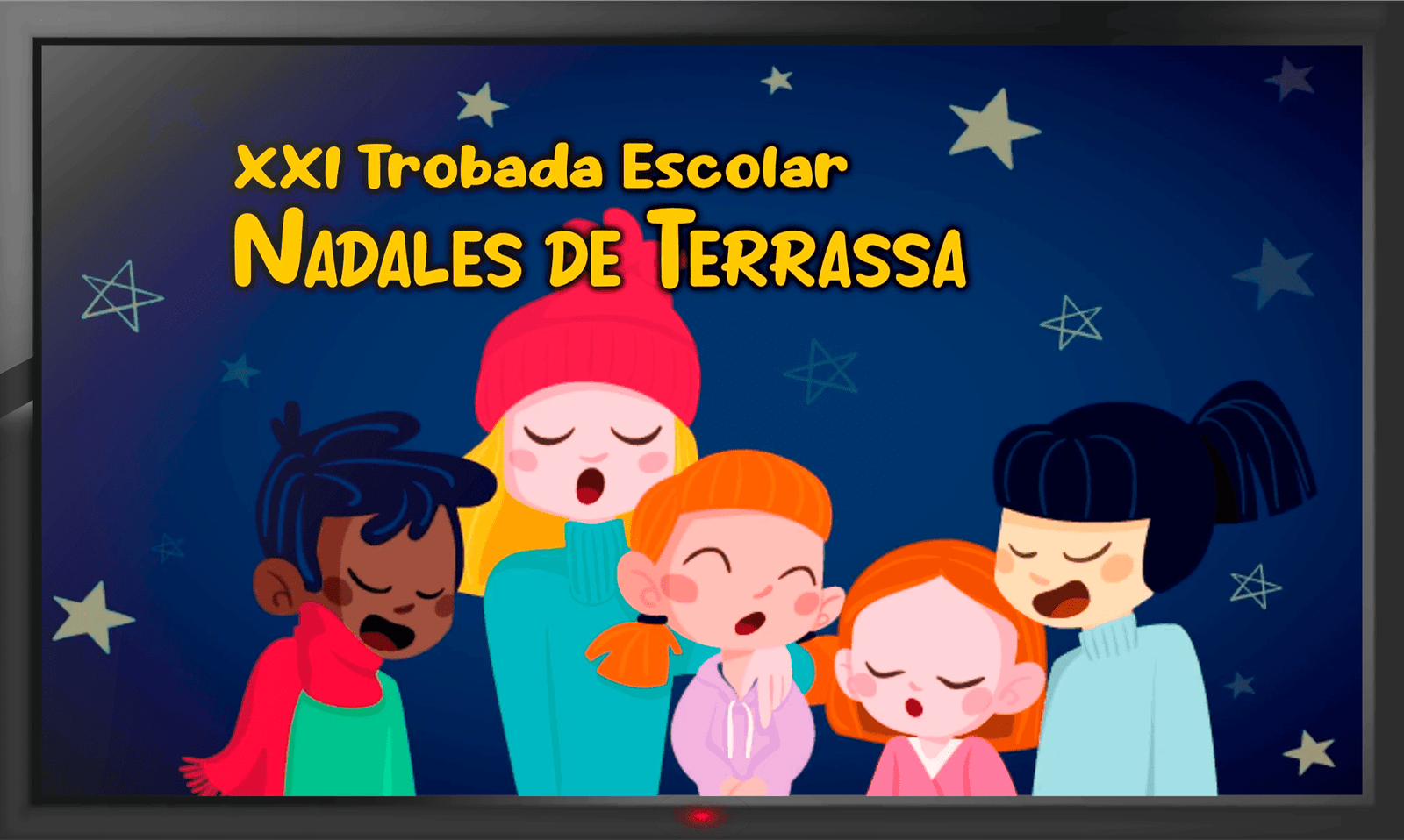 Vídeo para recital navideño: